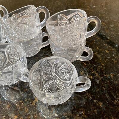#705 Punch Bowl Cups (8) 