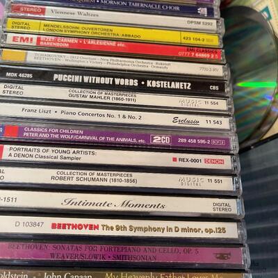 #724 Tray of CD's Mostly Classical Unopened
