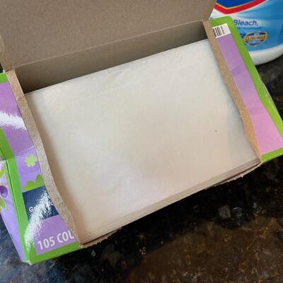 #741 Bleach, Spray Starch and Dryer Sheets 