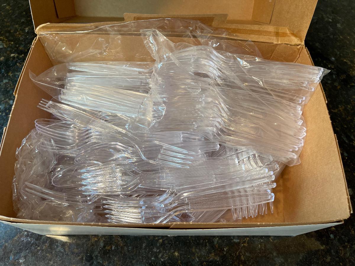 743 Costco Plastic Utensils