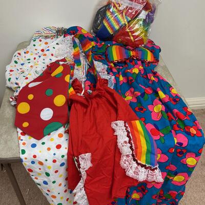 #765B Multiple Clown Costumes 