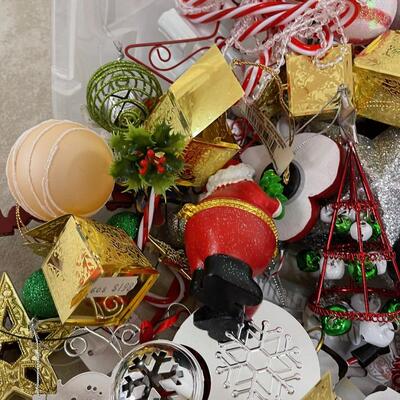 #781B Box of Ornaments for the tree