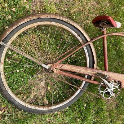 Vintage ROSS Bike Frame and parts