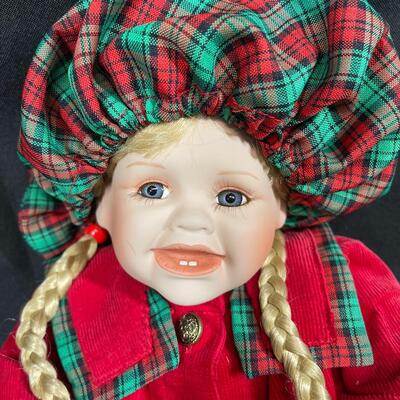 Christmas Holiday Collector Doll Cindy