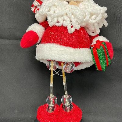Christmas Santa with skinny legs