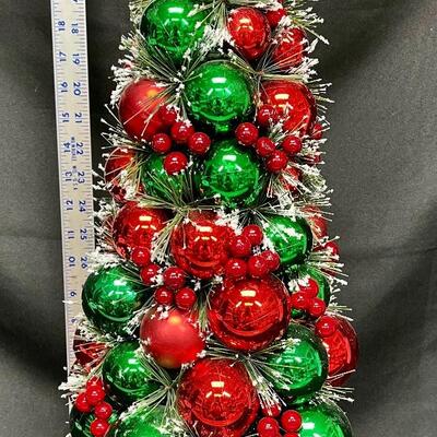 Christmas Tree made from ornaments