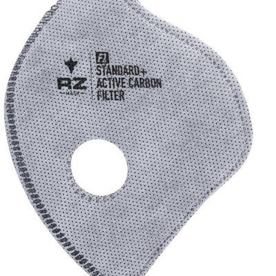 2 x 3-Pack - RZMask F1 Standard+ Active Carbon Filter - 6 Filters Total