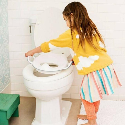 Munchkin Sturdy Potty Seat - Non-slip Toilet Learning Toilet Seat - Potty Train