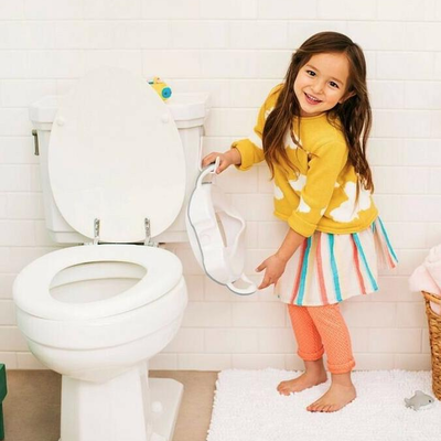 Munchkin Sturdy Potty Seat - Non-slip Toilet Learning Toilet Seat - Potty Train