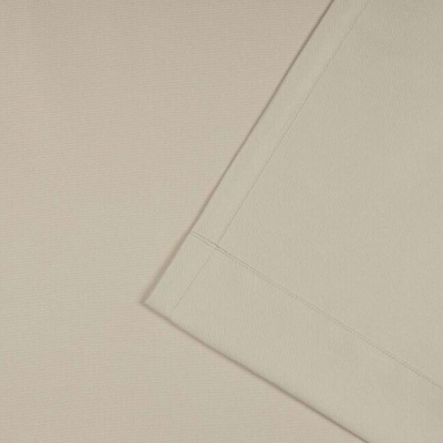 Set of 2 Outdoor Solid Cabana Grommet Top Light Filtering Curtain Panel