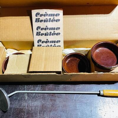 Lot 452   Creme Brulee Set 