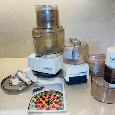 Lot 456  Vintage Cuisinart Food Processors Kitchen