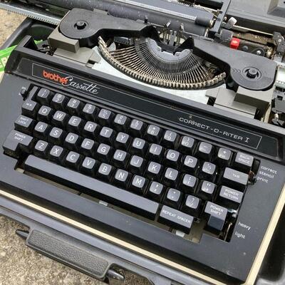 BROTHER Electric Typewriter cassette correct all writer 1
