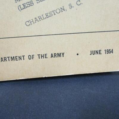 Department Of The Army Field Manuals 1950's