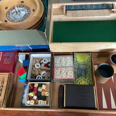 BB 475 Vintage Games Cards Roulette Brain Teasers UBI