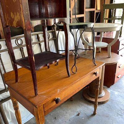 BB 485  Project Vintage Furniture Dresser Tables Brass Bed Bench Ice Cream Chair Stand