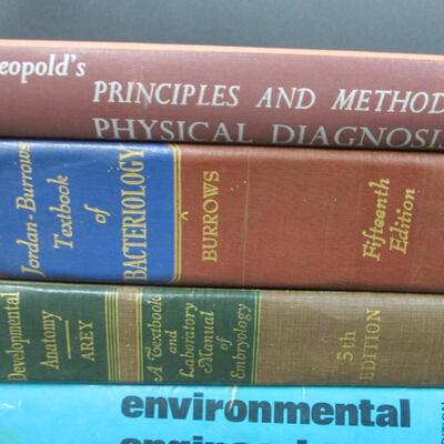 Lot 20 - Medical - Environmental Engineering - Sanitation Books
