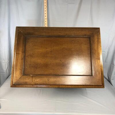 Lot 2 - Solid Wood End Table LOCAL PICK UP ONLY