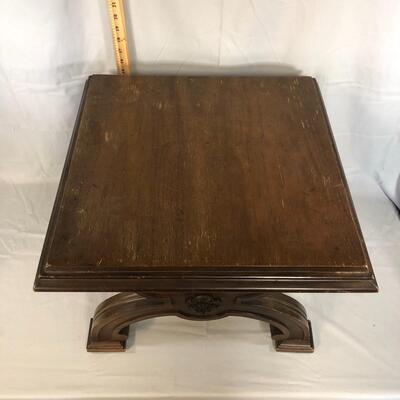 Lot 3 - Solid Wood End Table LOCAL PICK UP ONLY
