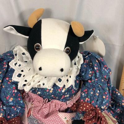 Lot 47 - Girl Cow in Dress