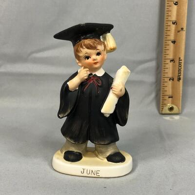 Lot 57 - Lefton June Graduate Figurine