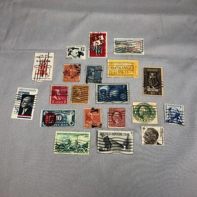 Lot 59 - Variety of Vintage Cancelled Stamps
