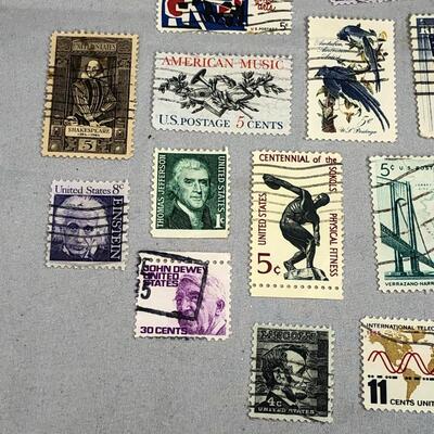 Lot 60 - Variety of Vintage Cancelled Stamps
