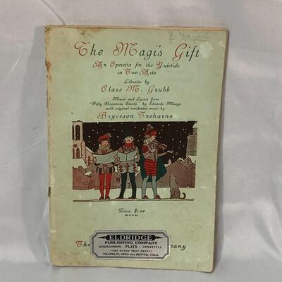 Lot 94 - The Magi's Gift An Operetta for the Yuletide
