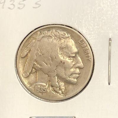 Lot 99 - 1935 S Buffalo Nickel