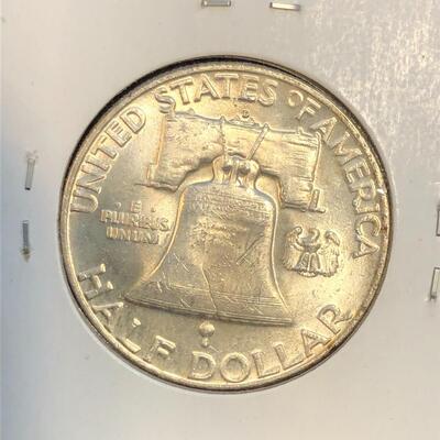 Lot 120 - 1952 D Franklin Half Dollar