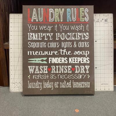 #288 Laundry Rules