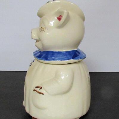 Shawnee Pottery Winnie the Lady Pig Cookie Jar,  Read description for more info.