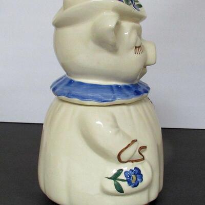 Shawnee Pottery Winnie the Lady Pig Cookie Jar,  Read description for more info.