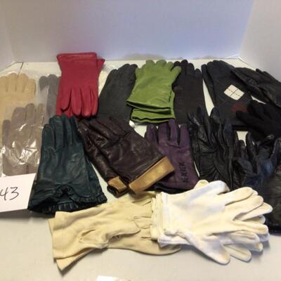 443 Leather Glove Lot 