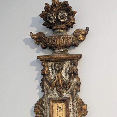 Ornate Giltwood, Late 18th Century Barometer