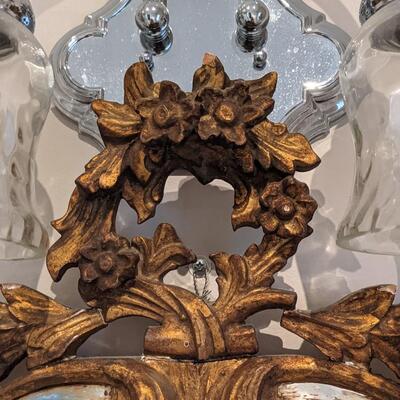 Vintage Giltwood Decorative Mirror