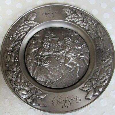 1977 Christmas Issue, A Christmas Carol, Lt Ed 5284/7500, International Silver Co, Read Description
