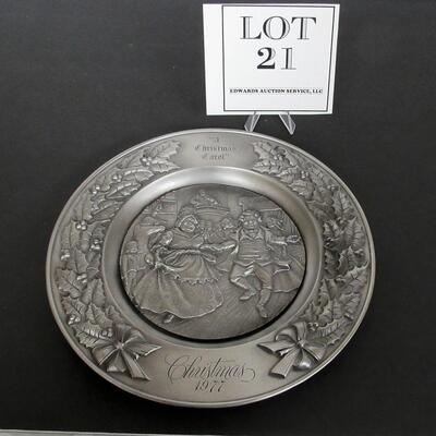 1977 Christmas Issue, A Christmas Carol, Lt Ed 5284/7500, International Silver Co, Read Description