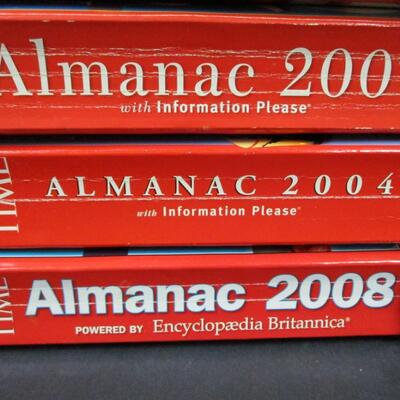 Time Almanac Books - Various Years
