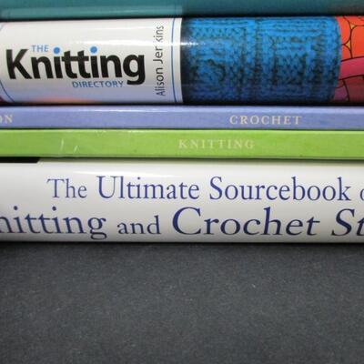Lot 57 - Quilting - Afghans - Knitting - Sewing Books