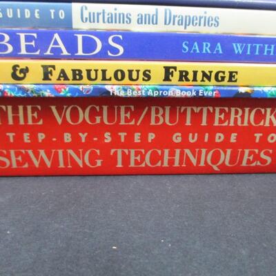 Lot 57 - Quilting - Afghans - Knitting - Sewing Books