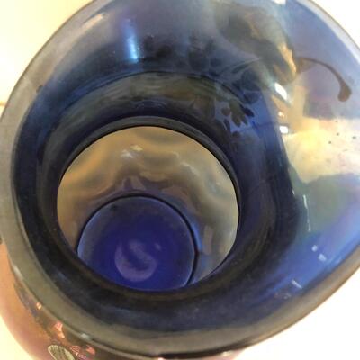 Lot 1 - Blue Carnival Glass & More