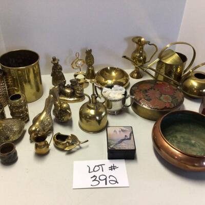 392 Brass Lot 