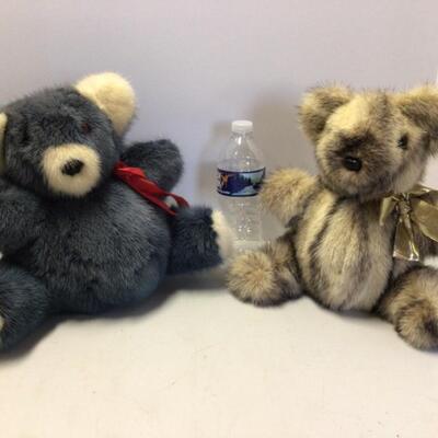 335 Pair of Mink Fur Teddy Bears 
