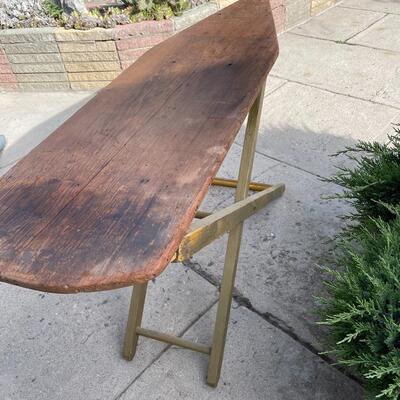 Antique ironing board