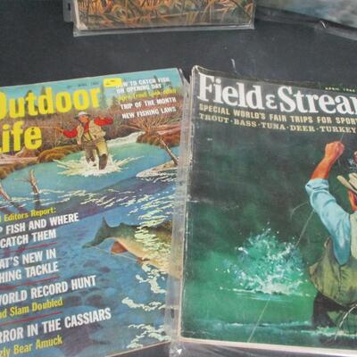 Magazines - Field & Stream - Outdoor Life & Fishing 1950's 1960's