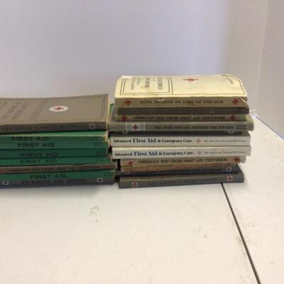 295 Lot of Vintage First Aid Books 