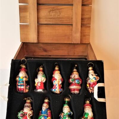 Lot #155  Thomas Pacconi Christmas Ornaments - 2002 collection