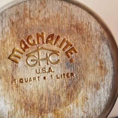 Lot #165  Magnalite Saucepan - 1 Quart