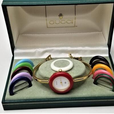 Lot #169  Gucci Watch Set in Box